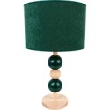 Lampa stołowa Bolla butelkowa zieleń