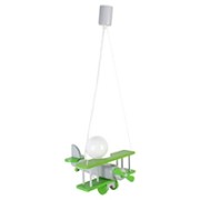 Lampa wisząca Samolot mały - szaro-zielony
