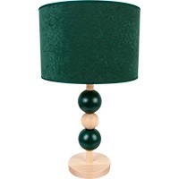 Lampa stołowa Bolla butelkowa zieleń