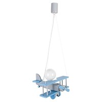 Lampa wisząca Samolot mały - szaro-niebieski