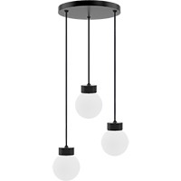 Barrel-Orb Kula 3pł (plafon) czarny